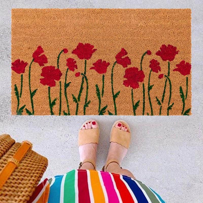 入户门外防滑蹭土椰棕门垫门前门口长方形棕榈地垫去尘耐磨脚垫子,居家布艺,入户地垫,淘宝优惠券,粉丝福利购,淘宝优惠卷