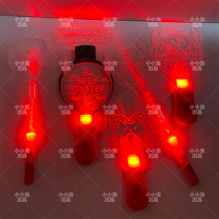 BABYMONSTER粉丝应援周边发光亚克力手牌应援棒发箍氛围拍照道具