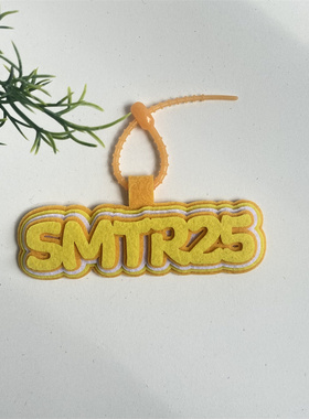 SMRT25不织布挂件JAYJAY SONGHA应援包包行李箱吊饰创意钥匙扣