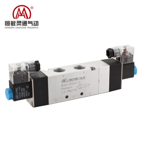 LTPC/恒敏灵通 4V430C-15 4V430E-15 4V430P-15 三位五通电磁阀