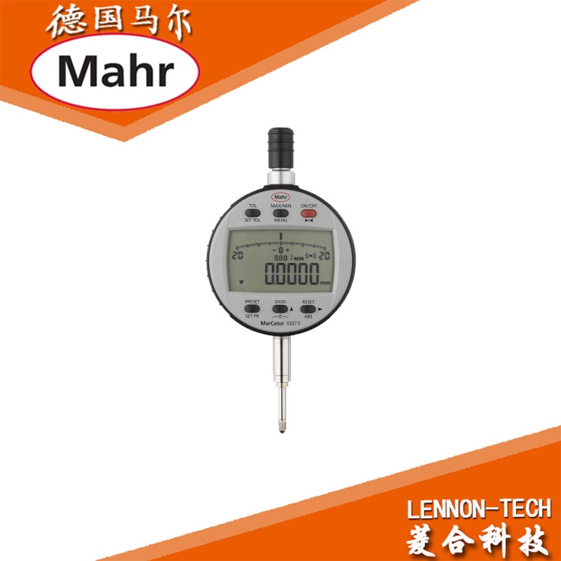 mahr德国马尔万分表1087R-HR模拟显示4337695 96 0-12.5mm 0.1μm
