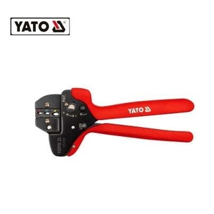 易尔拓YATO欧洲棘轮压线钳椭圆形三色端子压线钳YT 2285