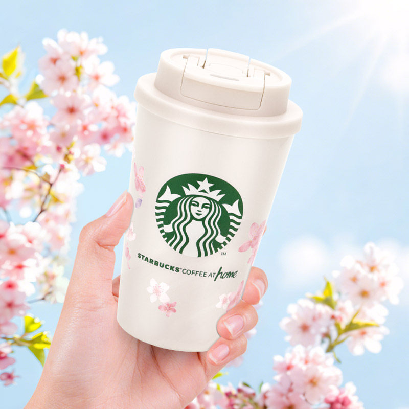thumbnail for Starbucks cup 2025 double drink stainless steel thermos cup women's water cup tumbler straw cup high-value benefits