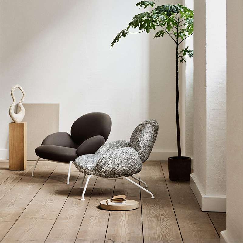 简约现代单人沙发椅北欧设计师客厅阳台扶手椅接待洽谈椅金属工艺