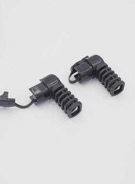 KSS SR-F42LF耐扭直角型电源线扣 防折断护线套 直角电源线扣线夹