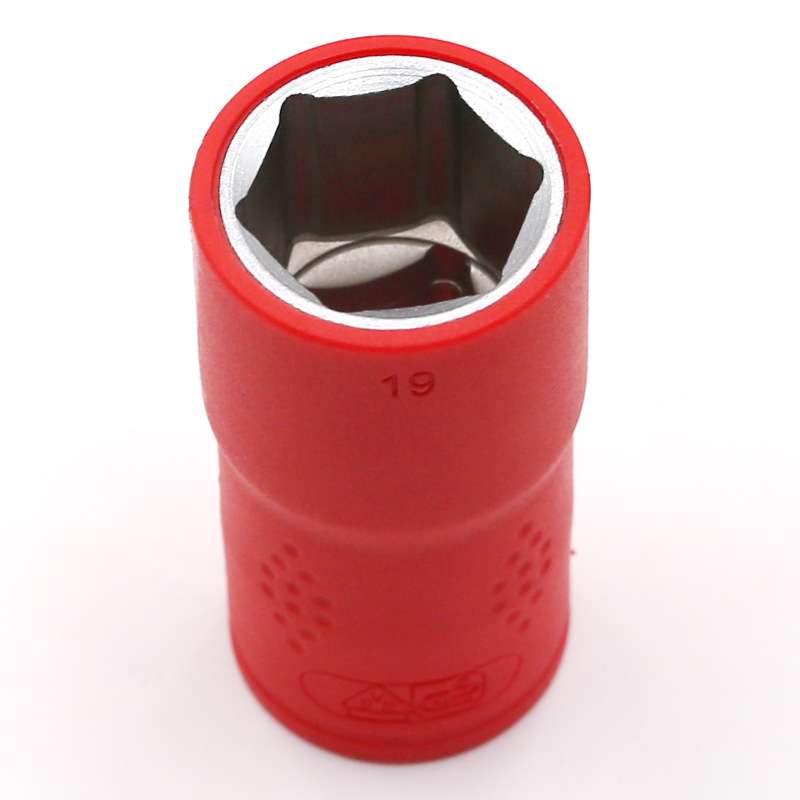 WEDO维度绝缘工具VDE绝缘注塑套筒头（C=1/2