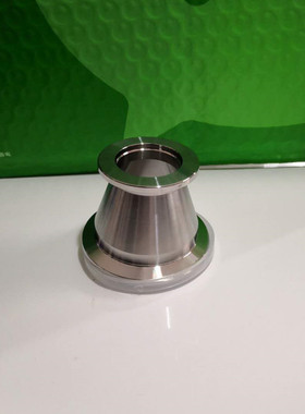 江苏批发真空管件异径接头卡盘304不锈钢真空快装大小头KF25-KF16