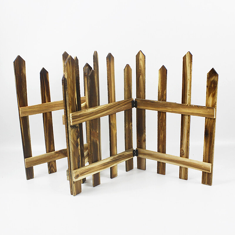 幼儿园环境创设主题墙装饰复古摆件围栏区角创意栅栏小屏风木制i.