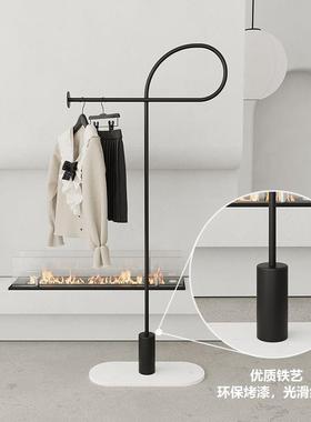 挂衣架落地卧室简易衣架子不占地家用室内房间衣服衣帽架小型衣杆
