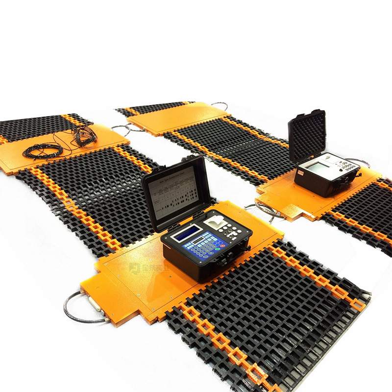 H系列有限无线轴重秤 便携式可移动网状地磅 交通管制称重秤