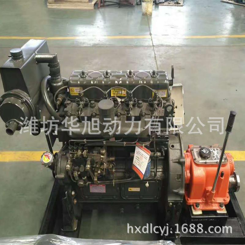 出售55马力船用发动机ZH4100船用柴油机配套杭州前MA125齿轮箱