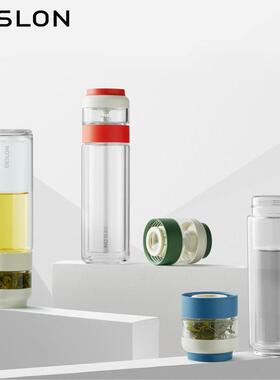 德世朗(DESLAN))DQYB-300清扬玻璃泡茶杯可