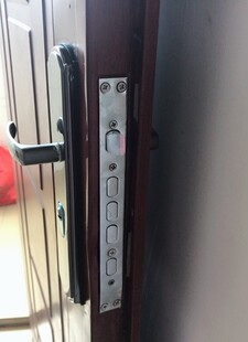 整套防盗门锁具通用型锁芯锁体全套家用大门锁双快三件套套装加厚