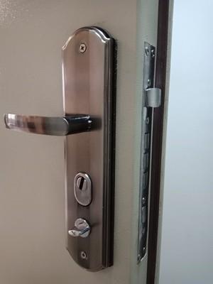 快门老式不锈钢宿舍防盗锁套装把手整套防盗门锁具安全拉手手柄