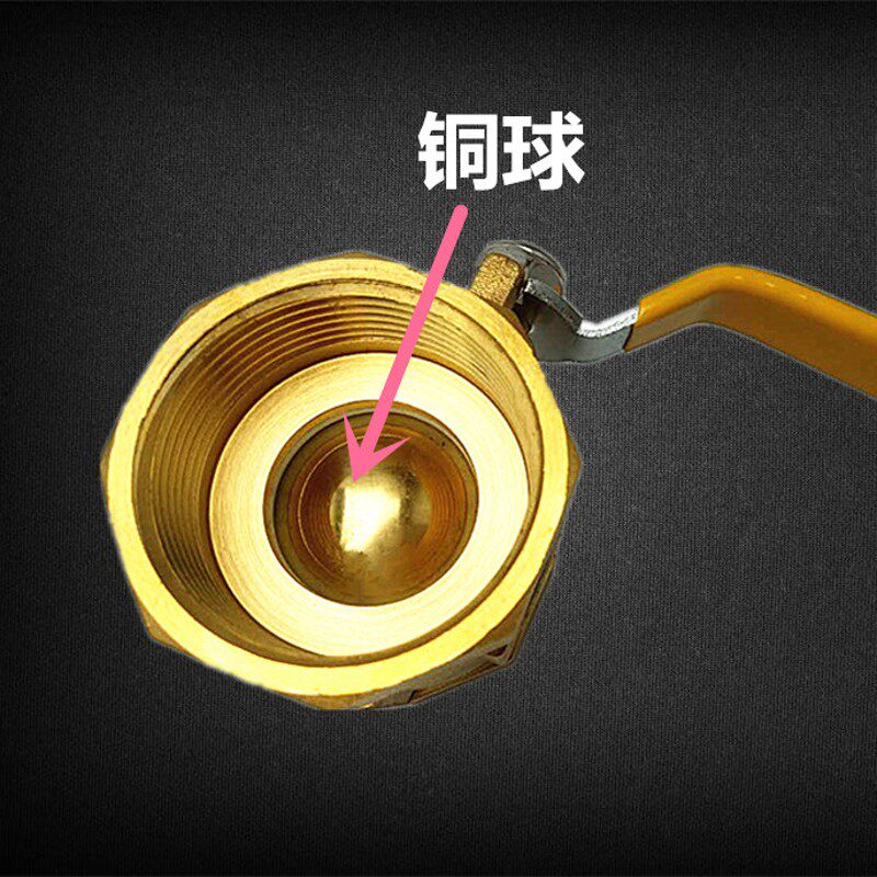 全铜球阀方体球阀内丝球阀门双内丝水阀 自来水管道按装4分6分1寸