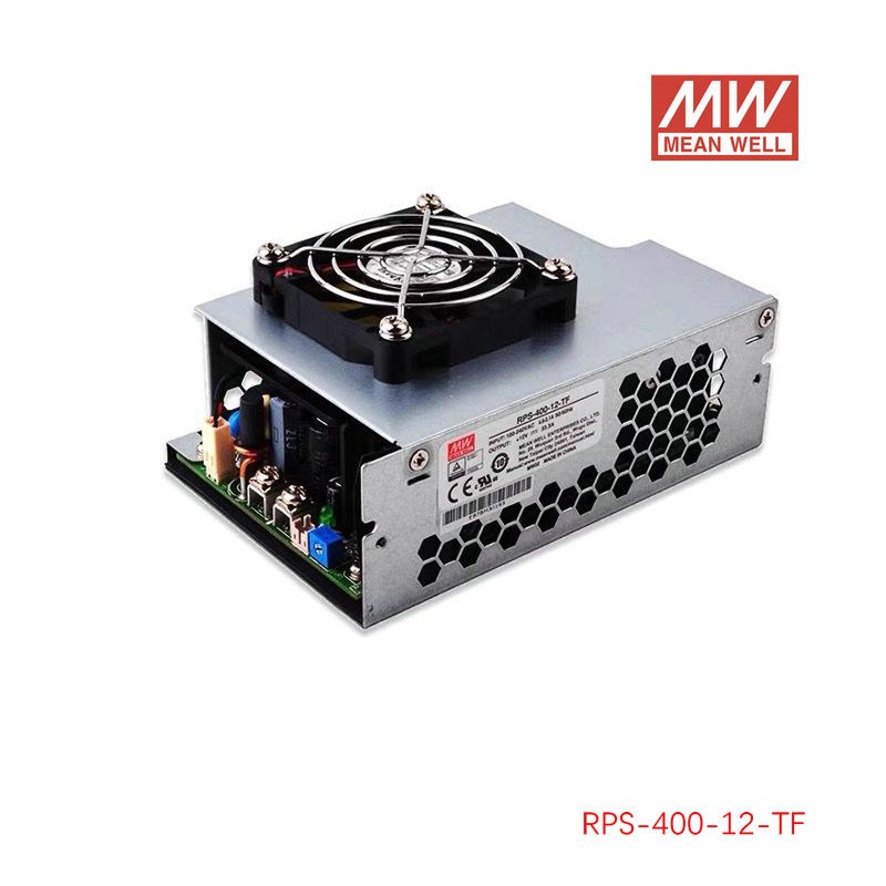 明纬电源RPS-400-12/15/18/24/27/36/48-TF医疗型400W顶置风扇
