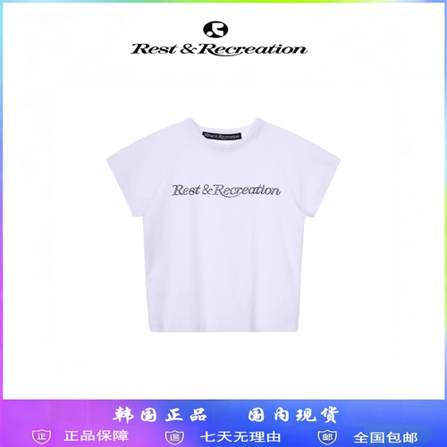restrecreation2026夏季烫钻短袖