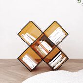 创意透明亚克力多格收纳柜家用展示陈列柜网红个性 置物架