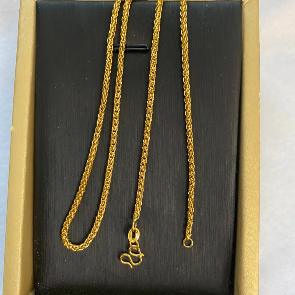 沙金肖邦项链锁长款短款