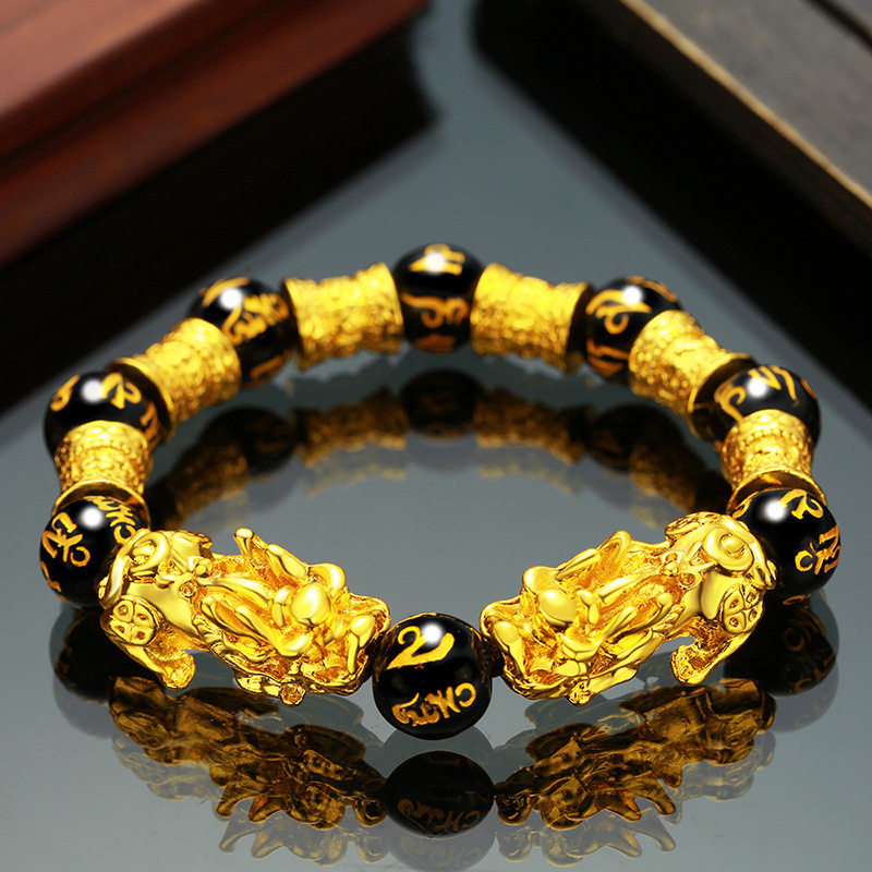 仿黄金貔貅男士女款网红