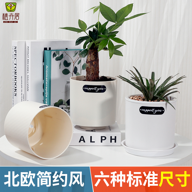 简约百搭个性大口径加厚耐用花盆