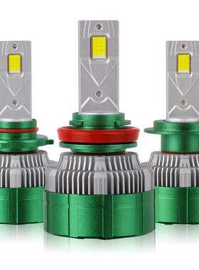 K14双铜管汽车led大灯远近一体H4车灯聚光超亮6000K货车24V前照灯