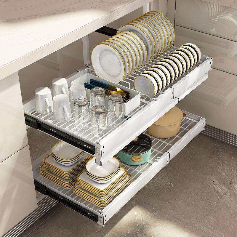 抽拉置物架收纳柜厨房拉篮免打孔橱柜收纳餐具柜碗碟抽屉式收纳架,农机/农具/农膜,播种栽苗器/地膜机,淘宝优惠券,粉丝福利购,淘宝优惠卷