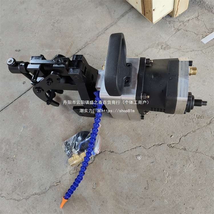 手持气动钢轨钻孔机 XQZ-32矿用无火花打眼机 风动轨道打孔机钻孔