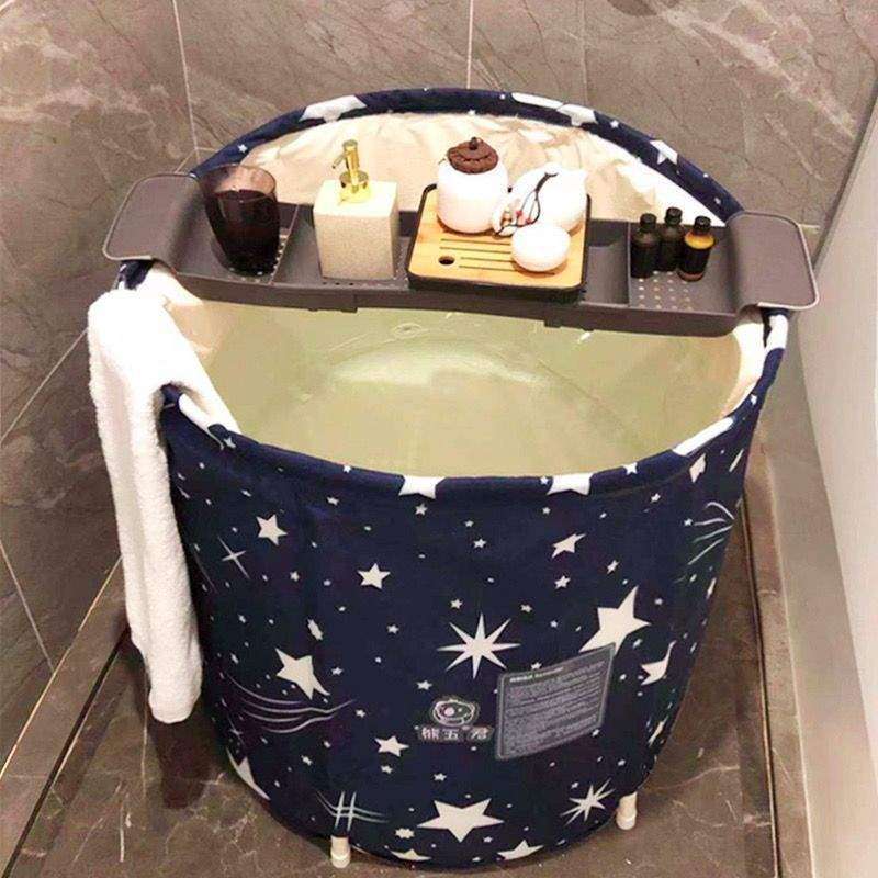 沐浴桶成人家用全身折叠泡澡桶大号儿童洗澡桶大人泡澡盆洗澡