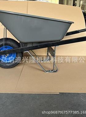 澳大利亚新西兰建筑独轮手推车220公斤110L 100L铁斗塑料斗独轮车