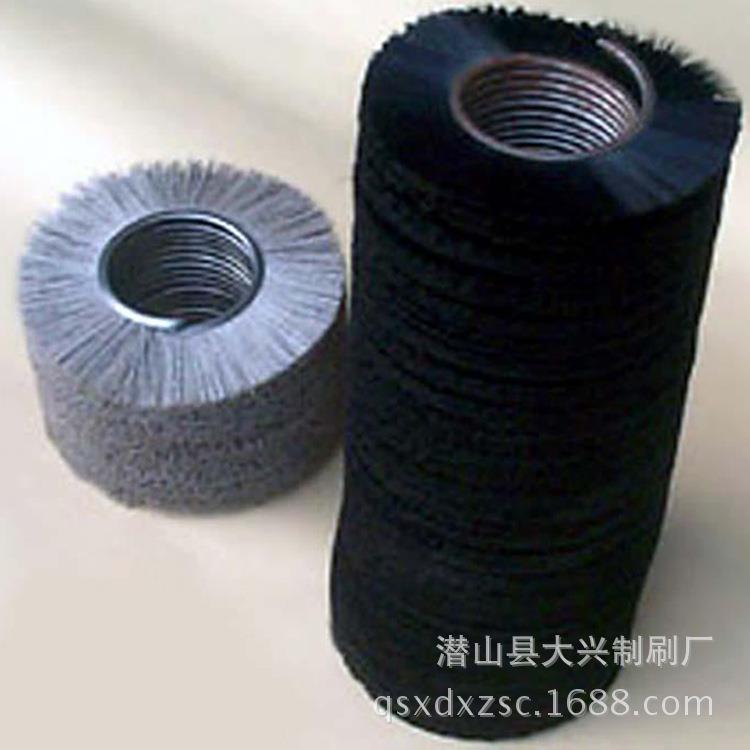 厂家生产弹簧刷 通过式毛刷辊 缠绕式弹簧刷 可按要求定