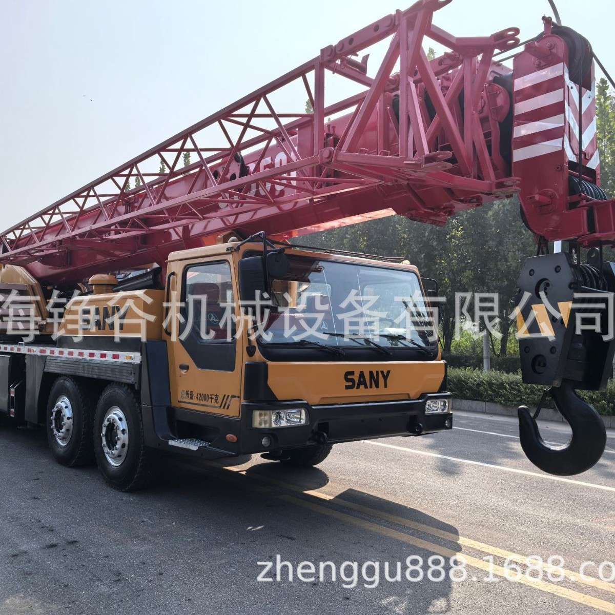 三一重工STC500起重机 50吨SANY吊车