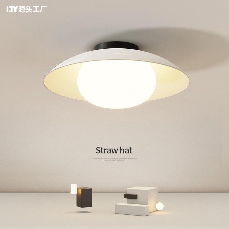 走廊过道灯网红新款法式奶油风入户玄关通道衣帽间阳台小吸顶灯具