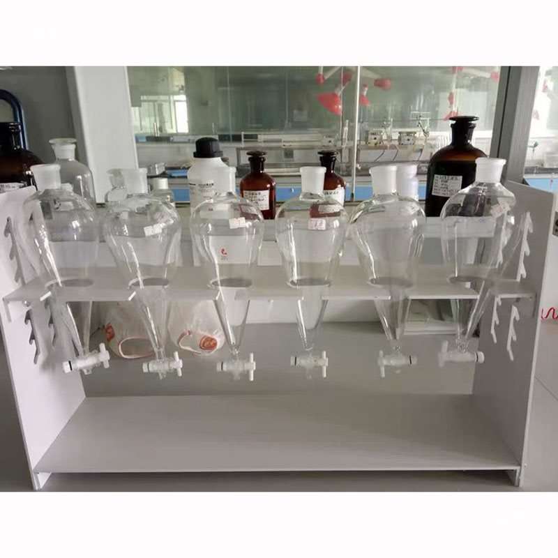 实验室用耐酸碱塑料升降式梨形分液漏斗架60ml125Mml250ml1000ml