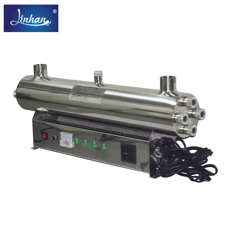 厂家直销特惠160W12吨不锈钢过流水处理紫外线灭菌器高寿命紫外灯