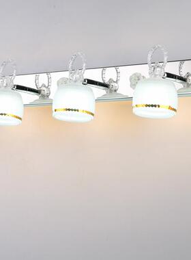 N5镜前灯卫生间LED免打孔现代简约梳妆节能浴室防雾2/3/4头防锈灯