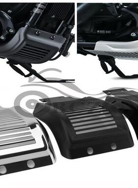 哈雷 XL883 1200 X48 72 改装 发动机底盘防撞 下护板 保护罩