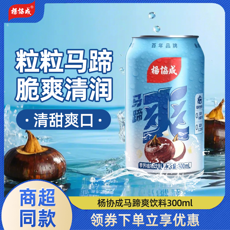 杨协成马蹄爽汁300ml罐装果汁