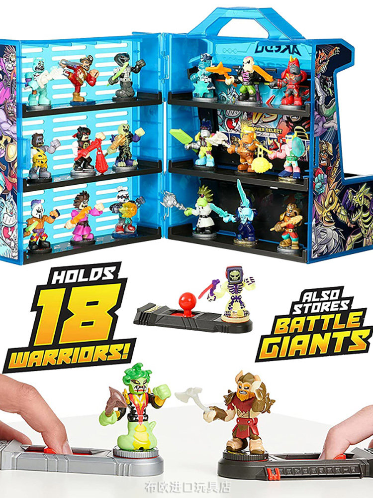 美国正版Akedo街机战士终极竞技场英雄公仔声光趣味对战儿童玩具