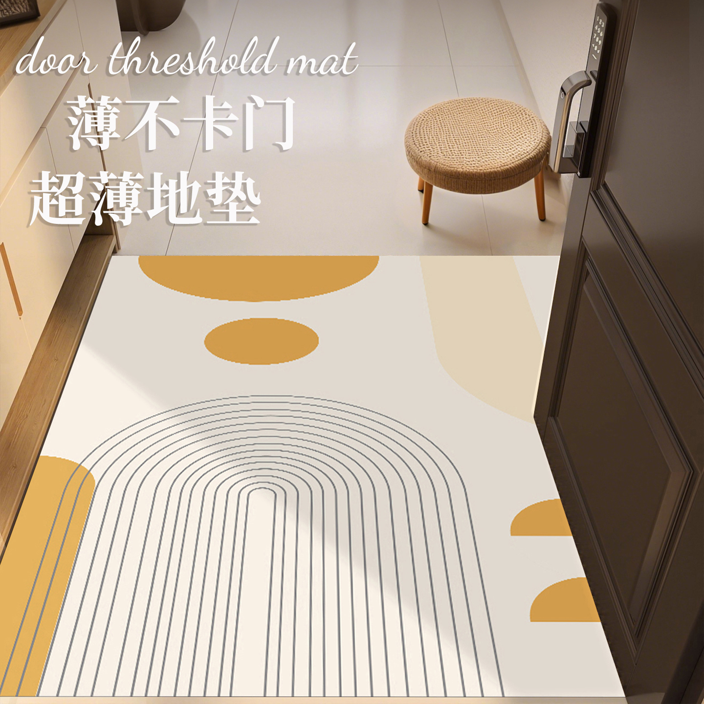免洗超薄简约可擦进门口地毯