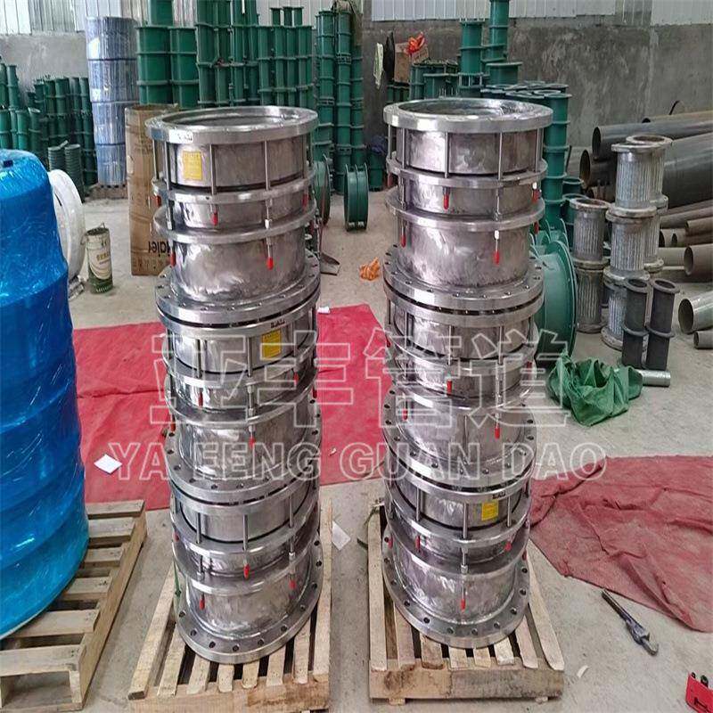 双法兰松套传力接头304不锈钢伸缩节管路补偿接头