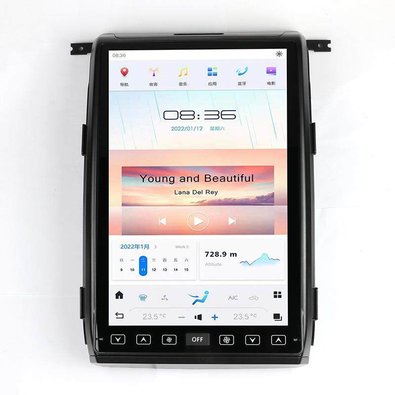 适用2009-2012款福特F150高通安卓11中控导航屏无线carplay