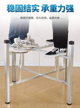 9U简易大圆桌架折叠桌腿支架餐桌腿可折叠餐台脚折叠桌腿圆桌子铁