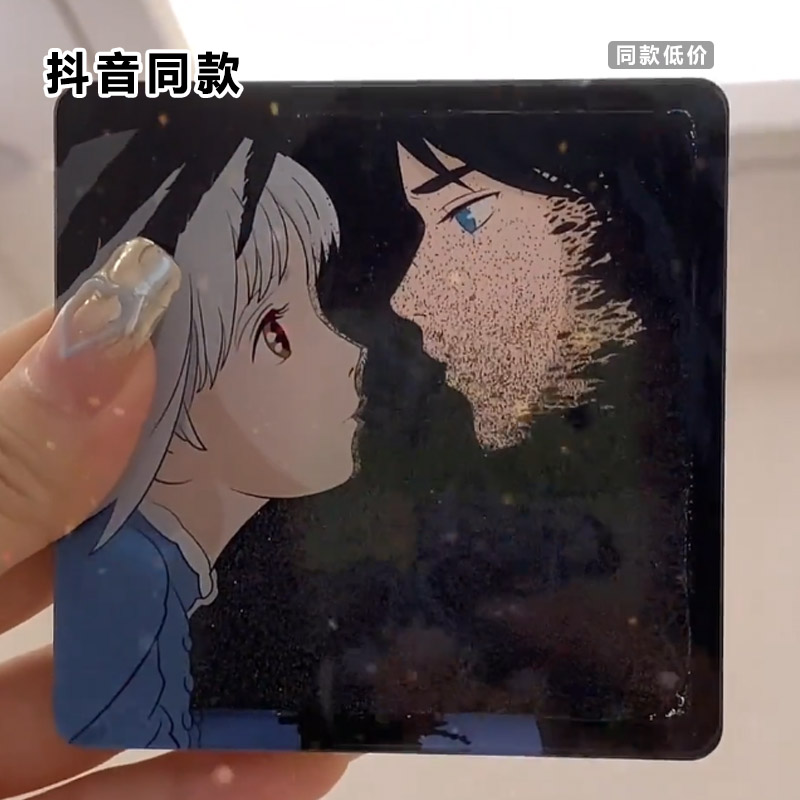 哈尔的移动城堡周边流麻沙将宫崎骏哈尔苏菲亚克力砖立牌桌面礼物