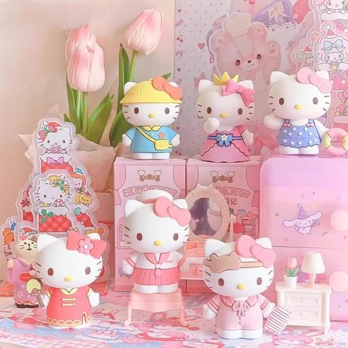 凯蒂猫换装日记盲盒可爱治愈