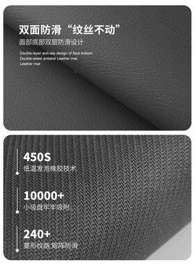 DD-19981PU弹皮革入地户门垫家用Q垫子防滑底防油免洗可擦脏可裁
