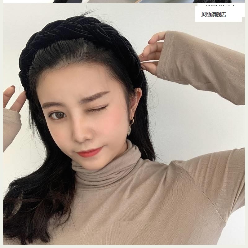 百搭压法式复古发黑色丝绒花头箍高颅D顶宽边发卡发网麻红2021年,模玩/动漫/周边/娃圈三坑/桌游,节日/演出用头饰,淘宝优惠券,粉丝福利购,淘宝优惠卷