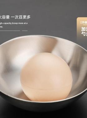 花木柄304不锈梨钢大汤勺家XD_9UneX用炒锅勺菜子房长柄厨盛汤粥