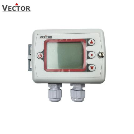 VECTOR伟拓SCC-T1-Tp2-1风管用分体式高温温度传感器变送器带显示