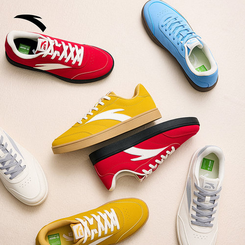 安踏活力丨经典薄底低帮板鞋男子